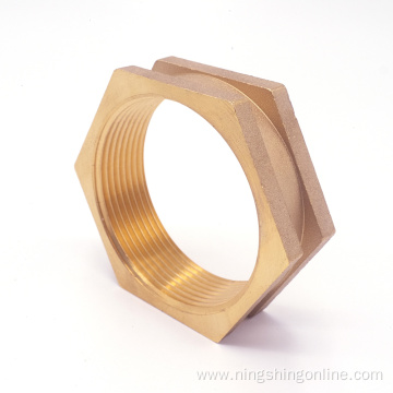 Brass customized hexagonal nut